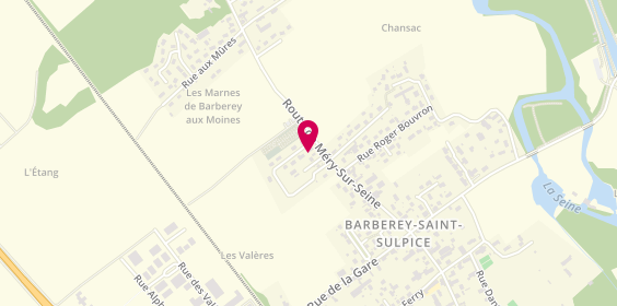 Plan de THOUVENEL Fabrice, 1 Rue des Orchidées, 10600 Barberey-Saint-Sulpice