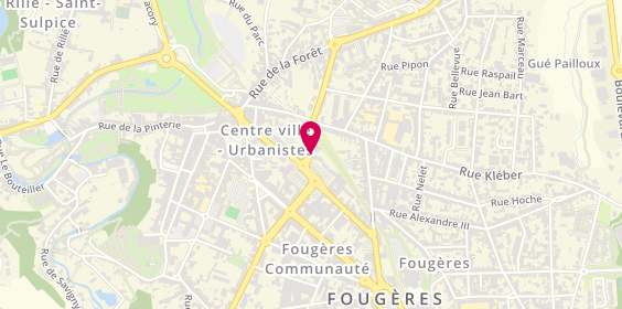 Plan de Far Immobilier, 2 Rue Baron (À l'Angle de la Place Carnot), 35300 Fougères