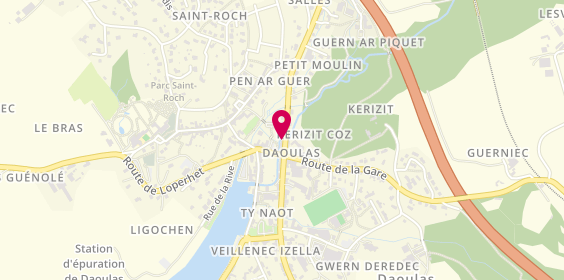 Plan de Immobilier Kérébel, 10 Rue de Brest, 29460 Daoulas