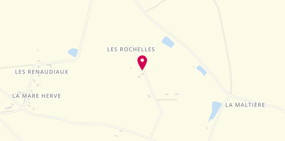 Plan de Agence Labbé Immobilier, 4 Rochelles, 35190 Saint-Domineuc