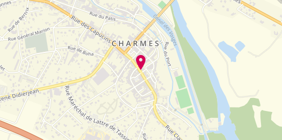 Plan de Chauvelot Immobilier, 22 Rue Maurice Barres, 88130 Charmes