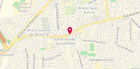 Plan de Iroise Immobilier, 27 Rue Victor Eusen, 29200 Brest