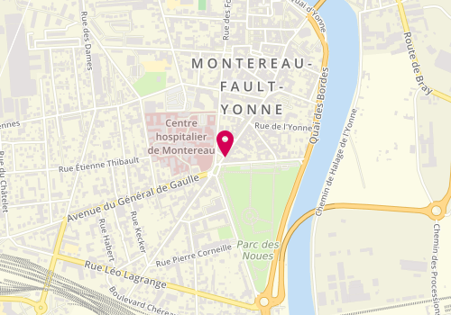 Plan de Agence Alexandre, 107 Jean Jaurès, 77130 Montereau-Fault-Yonne