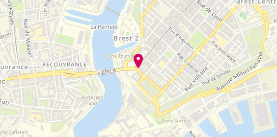 Plan de Nestenn Brest, 7 Rue Siam, 29200 Brest
