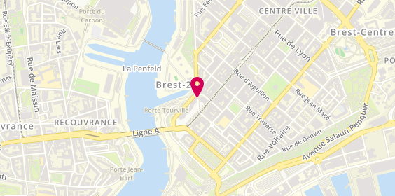 Plan de Initiales de l'Immobilier, 18 Bis Rue de Siam, 29200 Brest