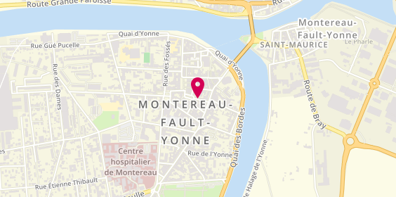 Plan de Agence des Deux Fleuves, 8 Rue Emile Zola, 77130 Montereau-Fault-Yonne