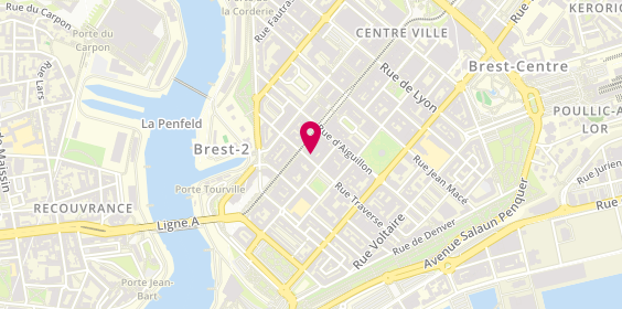 Plan de Laddifférence Immobilière, 37 Rue Trav, 29200 Brest