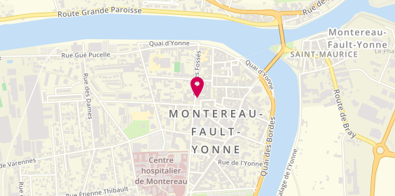Plan de Stephane Plaza Immobilier, 14 Rue du Calvaire, 77130 Montereau-Fault-Yonne