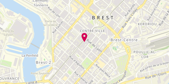 Plan de Luxior Immobilier Brest, 83 Rue de Siam, 29200 Brest