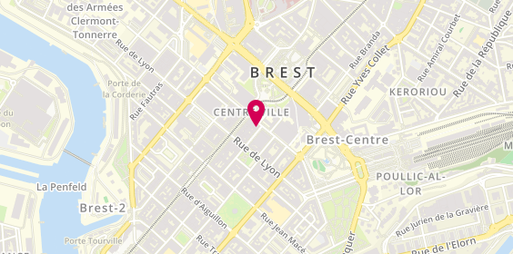 Plan de Belem Immobilier, 16 Rue Colbert, 29200 Brest