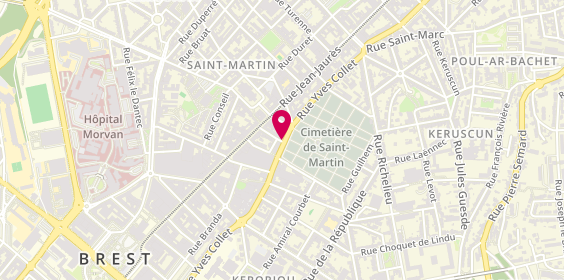 Plan de Autre Immobilier, 58 Rue Yves Collet, 29200 Brest