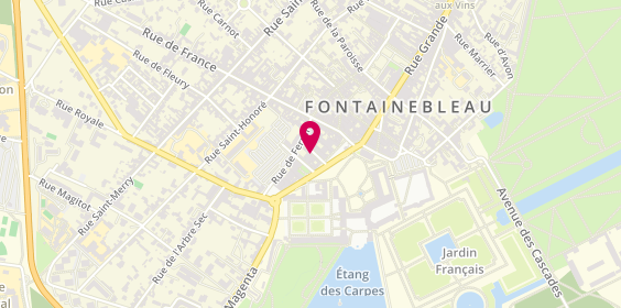 Plan de Agence Office de l'Immobilier, 10 Pass. Ronsin, 77300 Fontainebleau