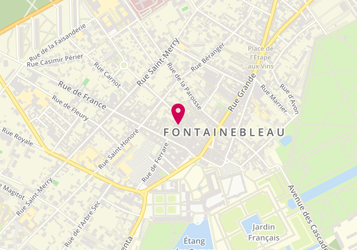 Plan de AS & Co, 11 Rue des 3 Maillets, 77300 Fontainebleau
