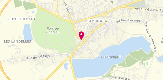 Plan de Agence Combourg Immobilier, 9 Rue des Princes, 35270 Combourg
