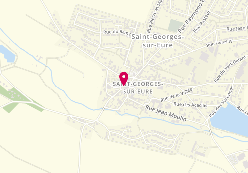 Plan de Ma Location Ma Transaction, 7 place de la République, 28190 Saint-Georges-sur-Eure