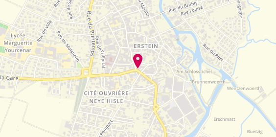 Plan de Immobilière Laurence Engouang, 19 Rue du Général de Gaulle, 67150 Erstein