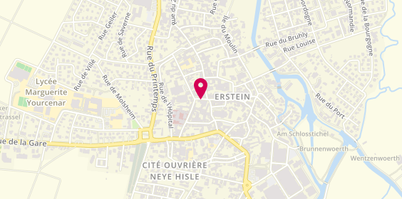 Plan de Laforêt Agence Catherine Immobilier, 6 Rue Mercière, 67150 Erstein
