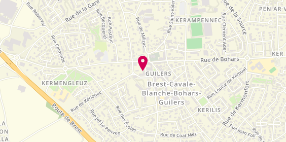 Plan de Pierres de Bretagne Immobilier, Guilers, 31 Rue Charles le Hir, 29820 Guilers
