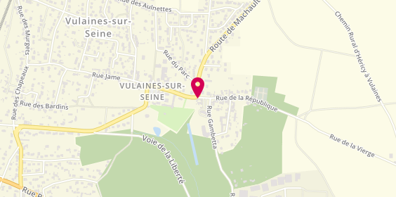 Plan de Van Den Immobilier, 16 Riche, 77870 Vulaines-sur-Seine