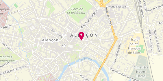 Plan de Noyau Immobilier, 24 Bis Rue Cazault, 61000 Alençon