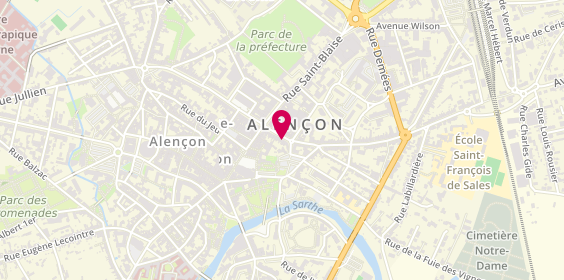 Plan de L'Immobilier Par Rémi SERAIS, 22 Rue Cazault, 61000 Alençon