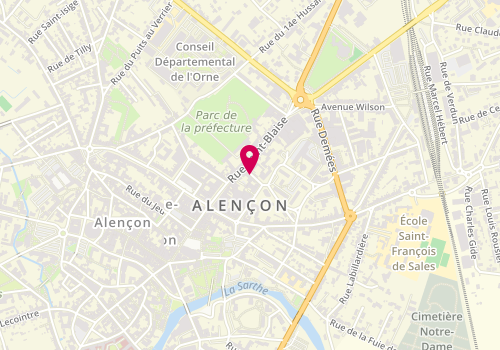 Plan de Meilleuresagencesimmobilieresenligne.com - Partic, 2 Rue Sainte-Thérèse, 61000 Alençon