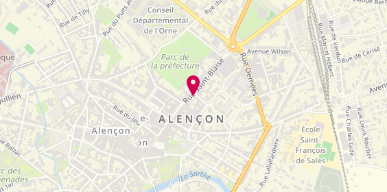 Plan de Koté Maison - Les Ateliers de l'Immobilier, 42 Rue Saint-Blaise, 61000 Alençon