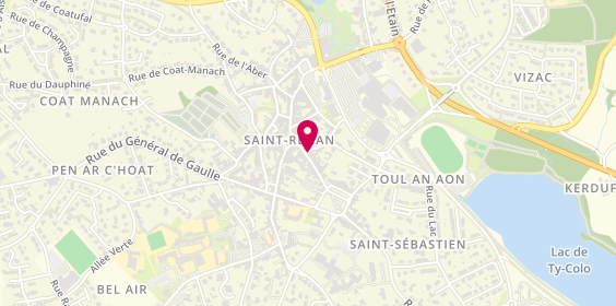 Plan de Human Immobilier, 17 Rue Saint-Yves, 29290 Saint-Renan