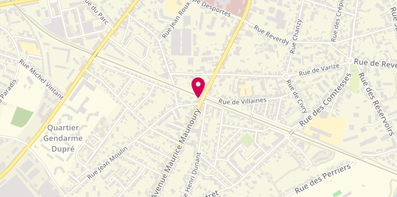 Plan de Martin Associés, 84 avenue du Maréchal Maunoury, 28000 Chartres