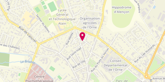 Plan de Orne Habitat, 42 Rue du Général Fromentin, 61000 Alençon