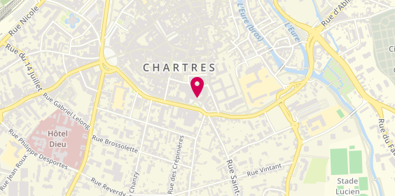 Plan de Anou Immobilier, Place de la Porte
4 Rue Saint-Michel, 28000 Chartres