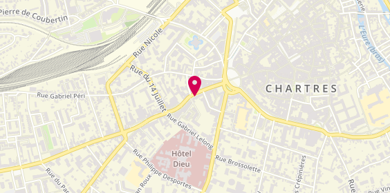 Plan de Sa Hlm la Roseraie, 25-27 Rue du Grand Faubourg, 28000 Chartres