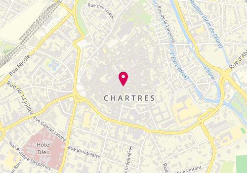 Plan de CHAMBRIN Marie, 5 Rue Marechal Lattre de Tassigny, 28000 Chartres