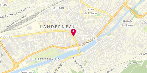 Plan de Coté Particuliers, 18 Rue de Brest, 29800 Landerneau