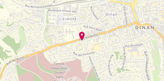 Plan de Soquet Immobilier, 59 Rue de Brest, 22100 Dinan