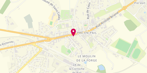 Plan de Lair Immobilier Pré en Pail, 101 Rue Aristide Briand, 53140 Pré-en-Pail-Saint-Samson