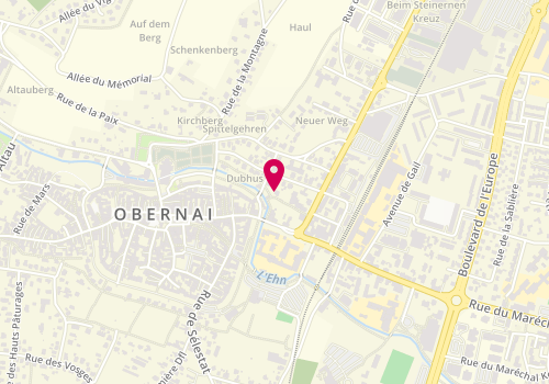 Plan de L' Agence AiR Obernai, 9 Rue Murner, 67210 Obernai