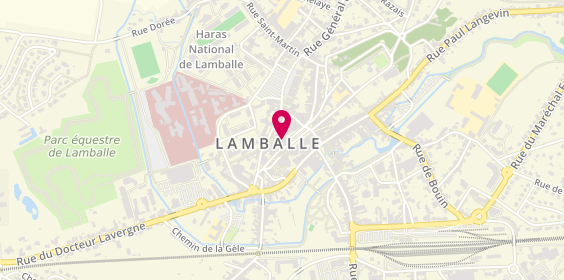 Plan de Agence Arguenon à LAMBALLE, Place du Marche
3 Rue de la Croix Aux Fèves, 22400 Lamballe-Armor