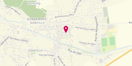 Plan de Agence du Montois, 3 place du Marché, 77520 Donnemarie-Dontilly