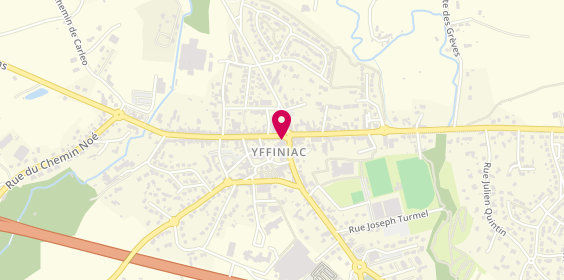 Plan de Yffiniac Immobilier, 6 Rue du Général de Gaulle, 22120 Yffiniac