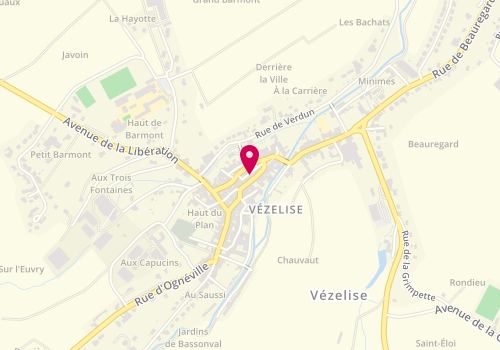 Plan de Lavaux Immobilier, 8 Rue Louis et Félix Moreau, 54330 Vézelise