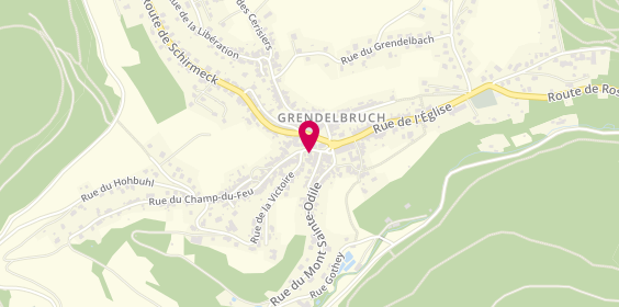 Plan de AFIMETZ Immobilier, Molsheim / Strasbourg & Périphériques
Rue du Mont Sainte-Odile, 67190 Grendelbruch