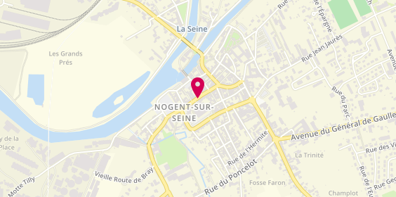 Plan de Imm'Aube, 25 grande Rue Saint-Laurent, 10400 Nogent-sur-Seine