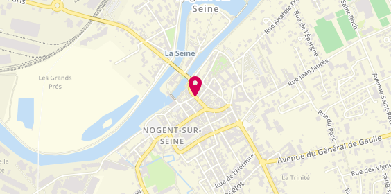 Plan de Joya-Rencontres Immobilieres, 18 Rue des Ponts, 10400 Nogent-sur-Seine