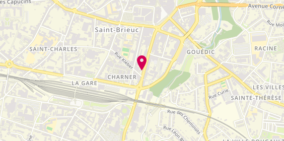 Plan de Agence immobilière LE CAMUS IMMOBILIER Saint-Brieuc, 36 Boulevard Clemenceau, 22000 Saint-Brieuc