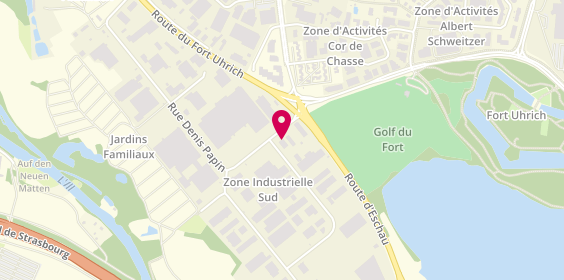 Plan de De Gail Immobilier, 4 Rue Louis Ampère, 67400 Illkirch-Graffenstaden