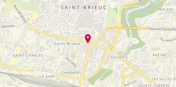 Plan de Agence Goulard, 58 Rue du 71e Régiment d'Infanterie, 22000 Saint-Brieuc