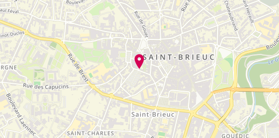 Plan de Agence l'Equip'Immobilier, 1 Rue Henri Servain, 22000 Saint-Brieuc