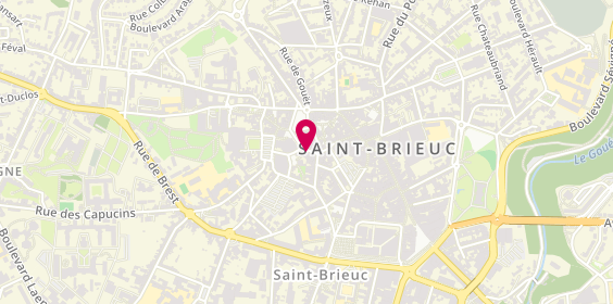 Plan de Guy Hoquet l'Immobilier, 6 Saint Gilles, 22000 Saint-Brieuc