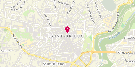 Plan de Saint-Brieuc Immobilier (S.b.i), 4 Rue Saint-Benoît, 22000 Saint-Brieuc